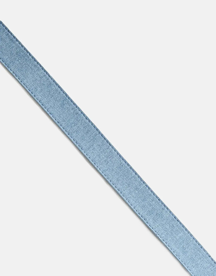 Sissy Boy Denim Diamante Belt Blue - Subwear