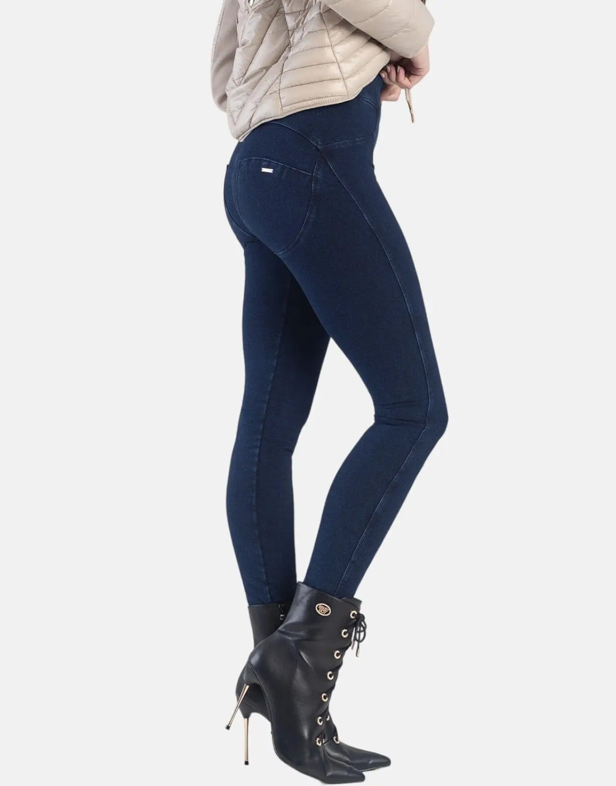 Sissy Boy Hi Rise Exposed Dark Vintage Jeans - Subwear