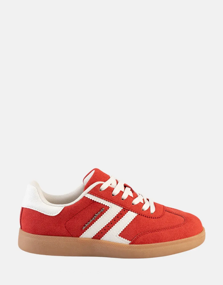 Sissy Boy Stitch Red Gum Outsole Sneakers - Subwear