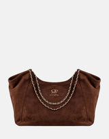 Sissy Boy Unstructured Huge Chocolate Shopper Bag - Subwear