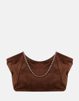 Sissy Boy Unstructured Huge Chocolate Shopper Bag - Subwear