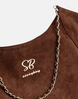 Sissy Boy Unstructured Huge Chocolate Shopper Bag - Subwear