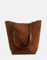 Sissy Boy Unstructured Suede Tan Bag - Subwear