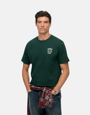 Superdry Athletic Club Enamel Green T-Shirt - Subwear