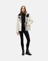Superdry Colour Block White/Black Windbreaker Jacket - Subwear