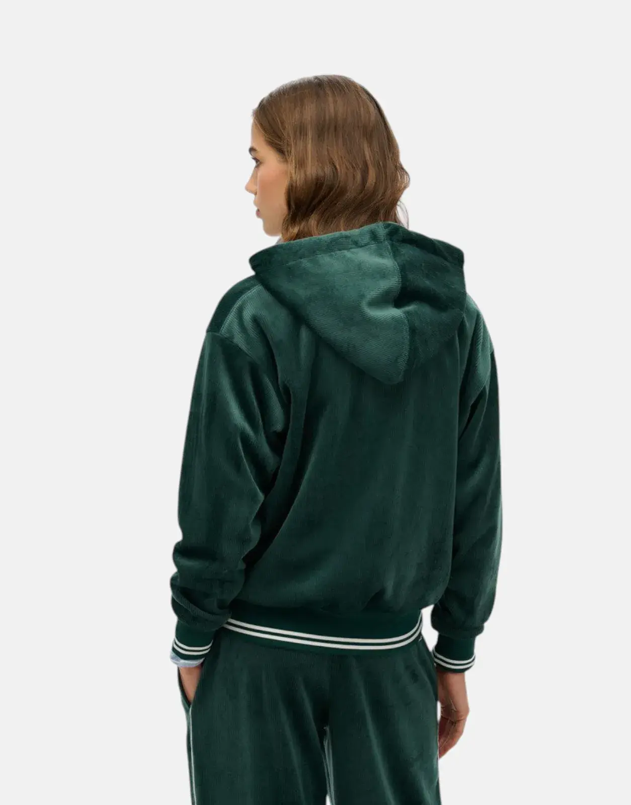 Superdry Country Clun Velour Zip Hooded Sweatshirt - Subwear