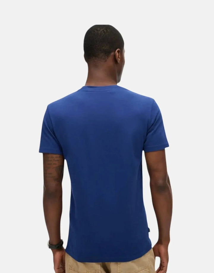 Superdry Essential Logo EMB Mid Blue T-Shirt - Subwear