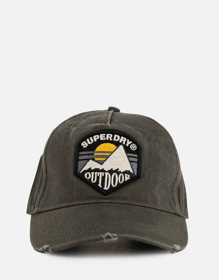 Superdry Graphic Vintage Black Trucker Cap - Subwear