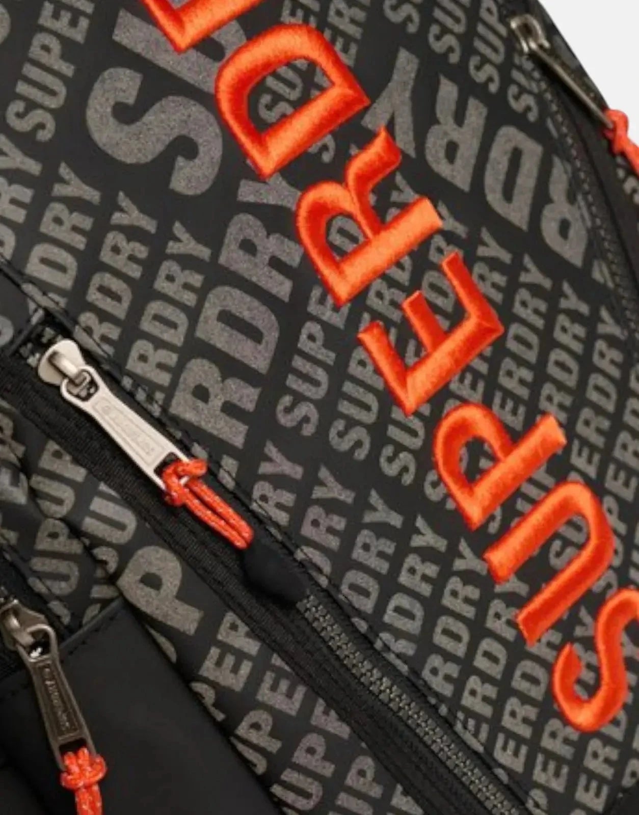 Superdry Tarp Black AOP Reflective Backpack - Subwear