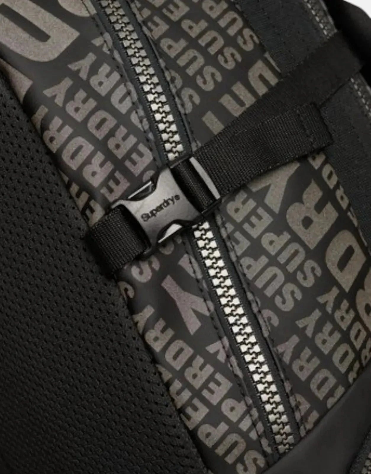 Superdry Tarp Black AOP Reflective Backpack - Subwear