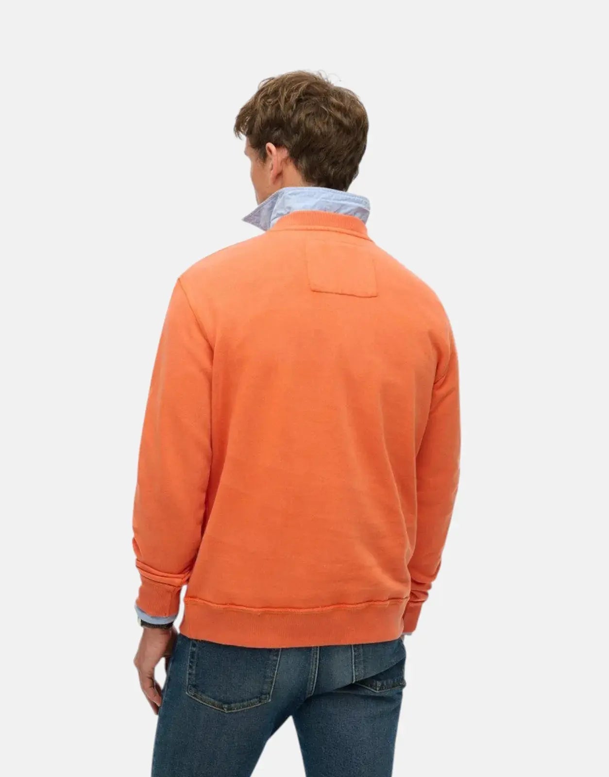 Superdry Vintage Athletic Preppy Orange Sweatshirt - Subwear