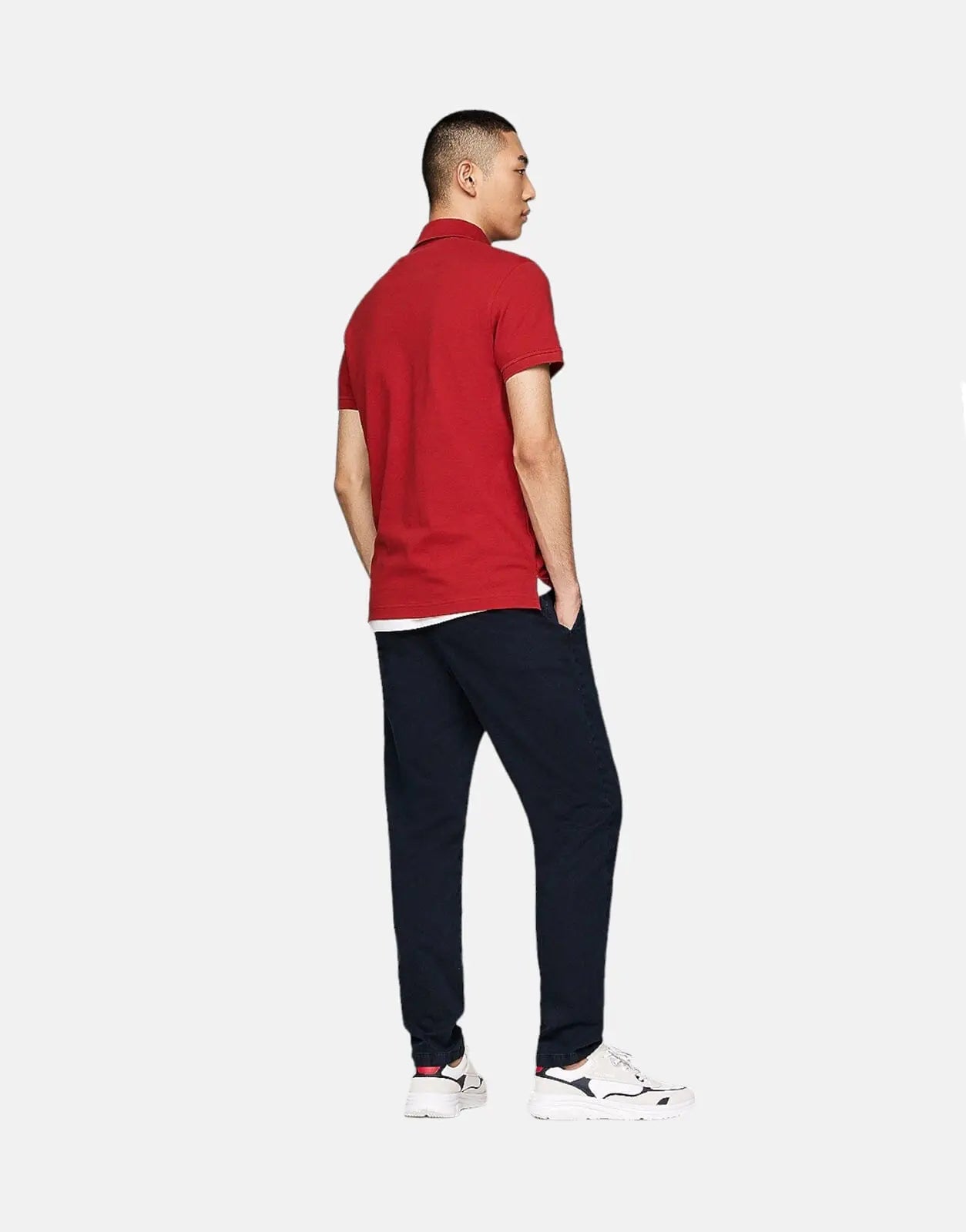 Tommy Hilfiger 1985 Slim Polo Shirt Red - Subwear