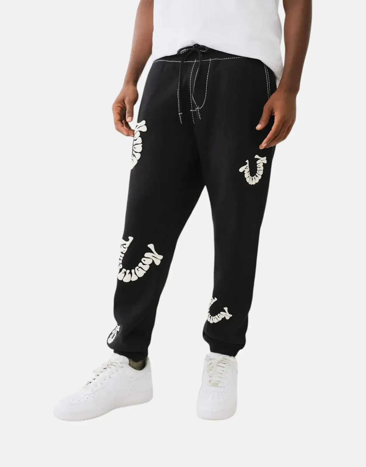 True Religion Big T Puff Sweatpants - Subwear