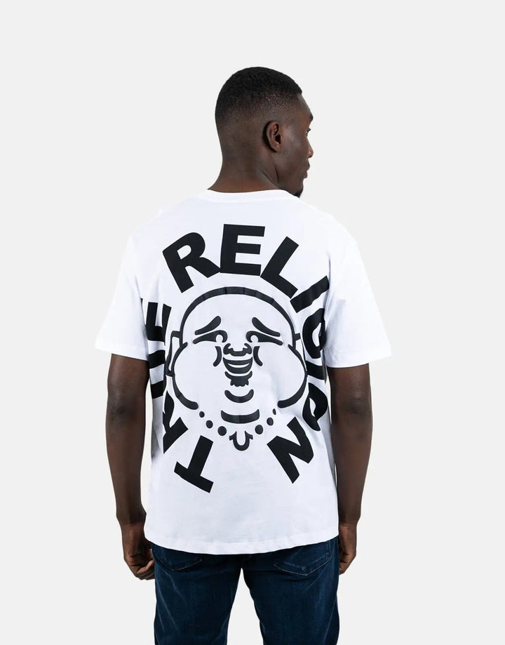 True Religion Buddha Face White T-Shirt - Subwear