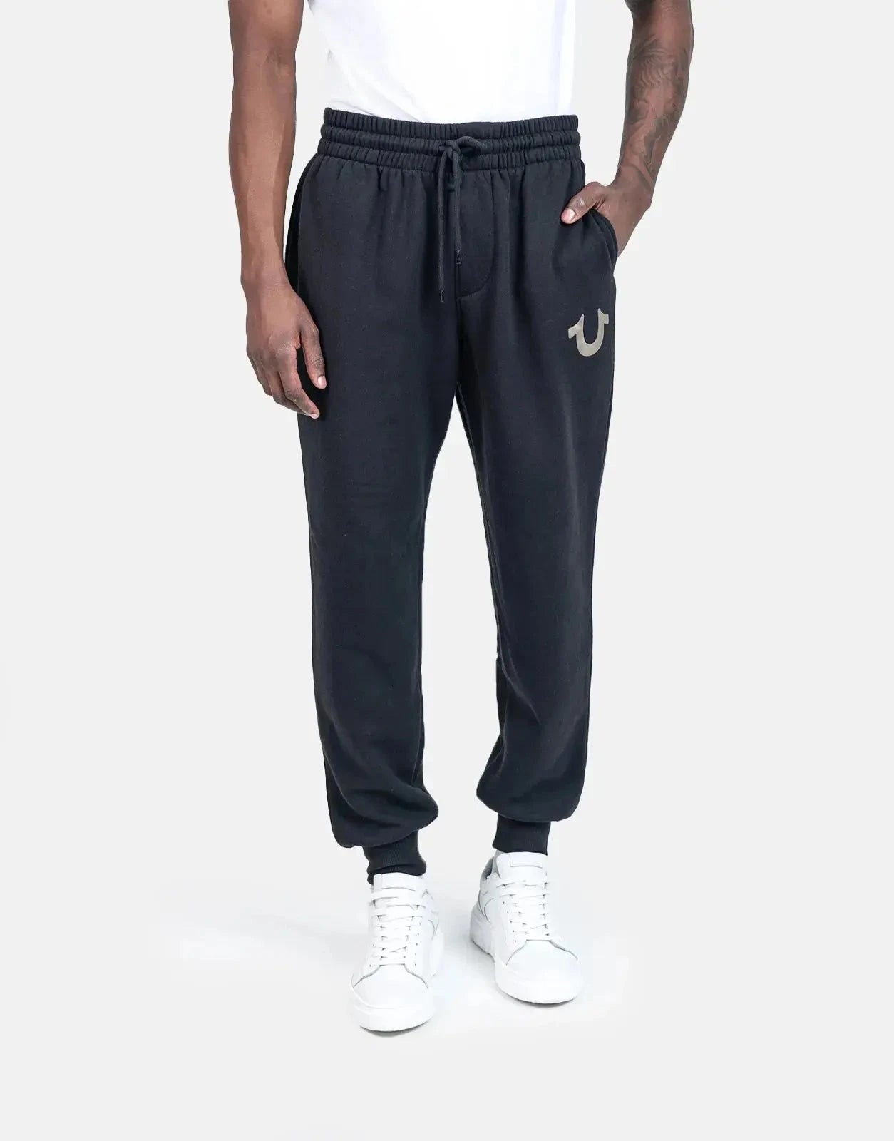 True Religion City Buddha Sweatpants Black - Subwear