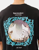 True Religion Fish Eye City Jet Black T-Shirt - Subwear
