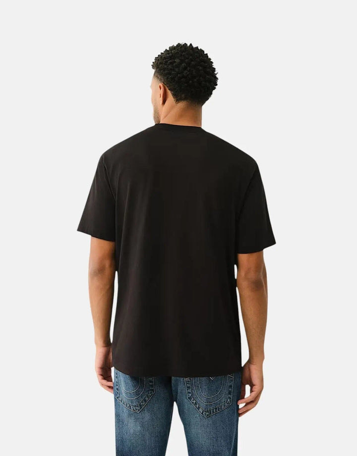 True Religion Freeway Patch Black T-Shirt - Subwear