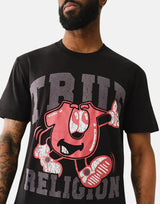 True Religion Good Shoey Jet Black T-Shirt - Subwear