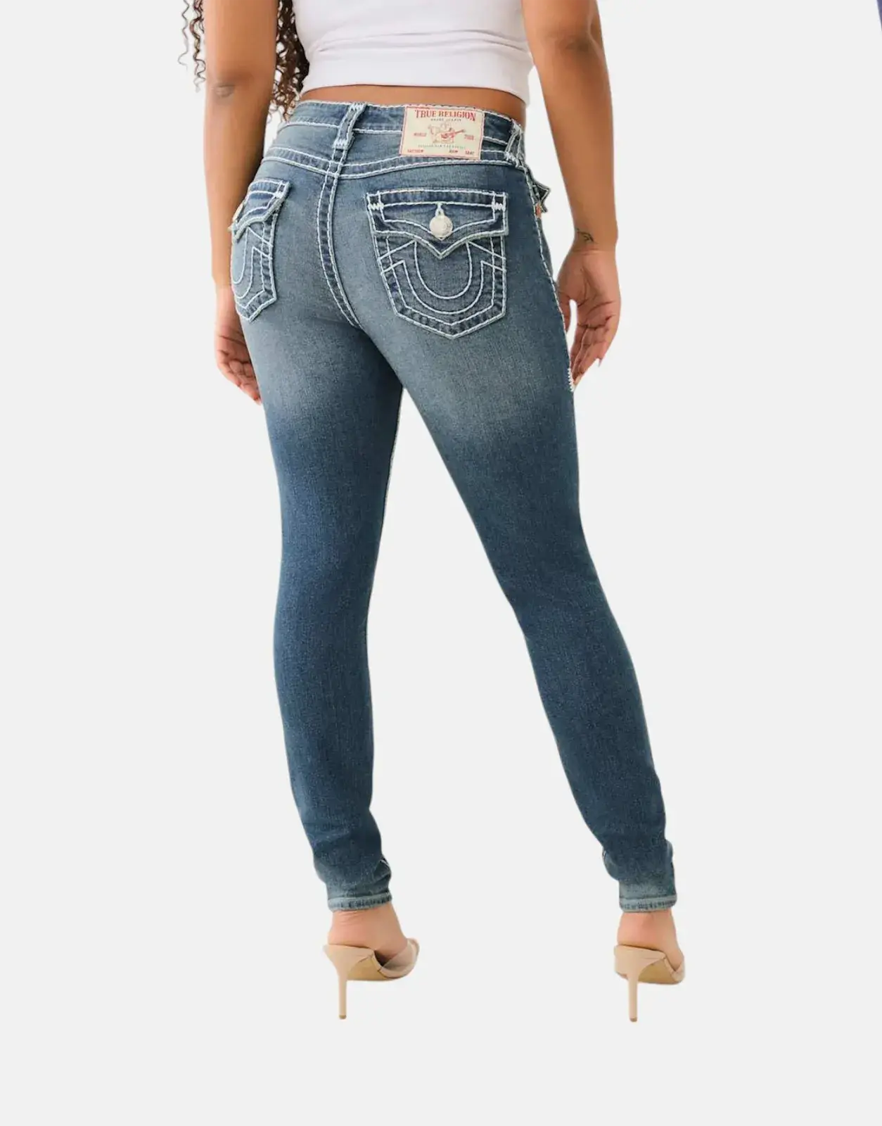 True Religion Jennie Mr Skinny Super T Jeans - Subwear