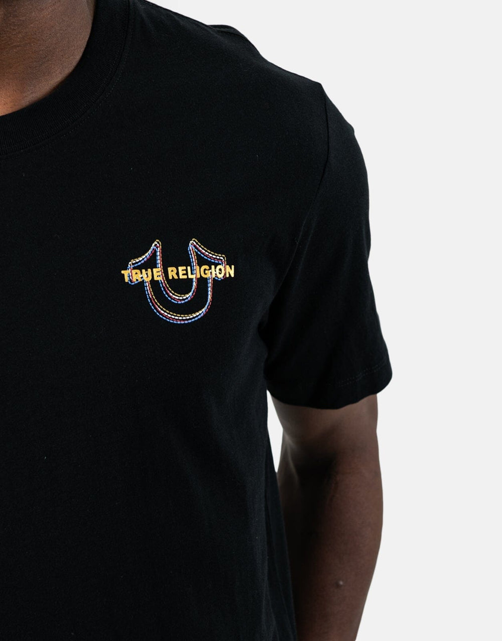 True Religion Multi HS Jet Black T-Shirt - Subwear