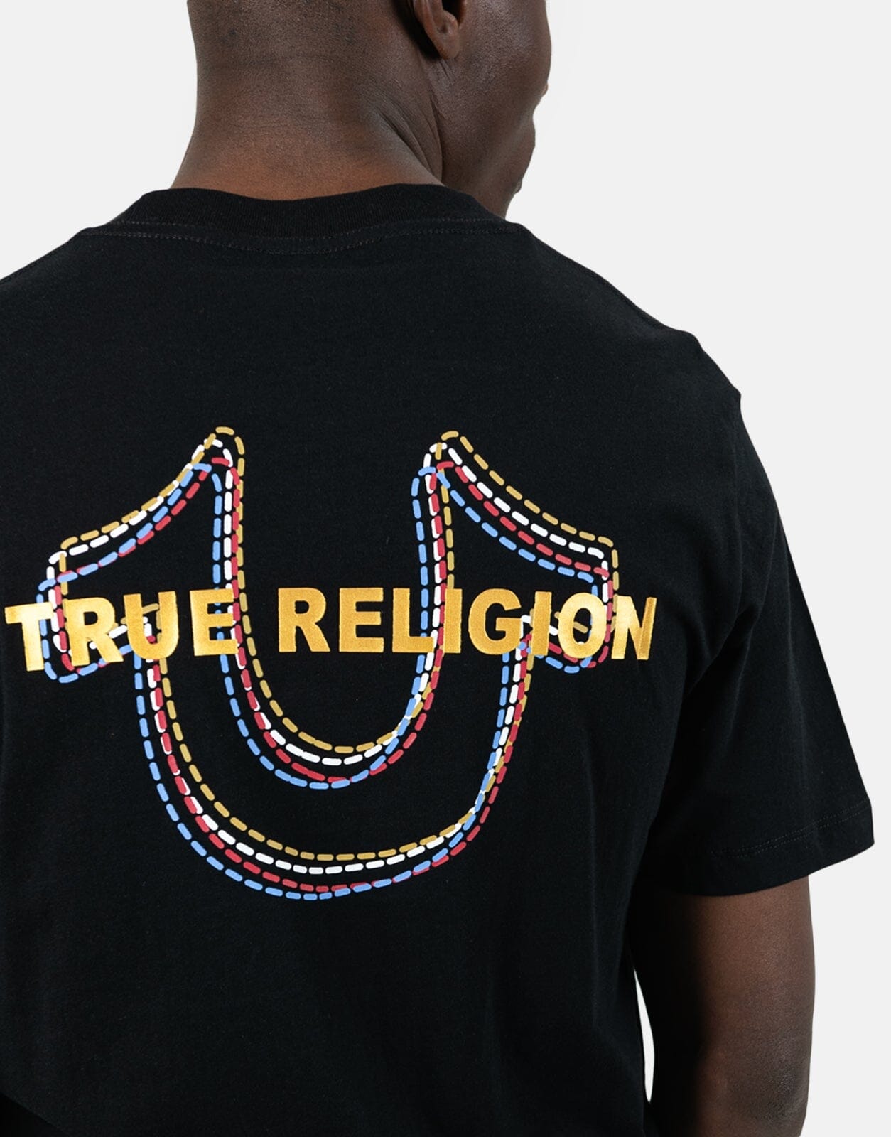 True Religion Multi HS Jet Black T-Shirt - Subwear