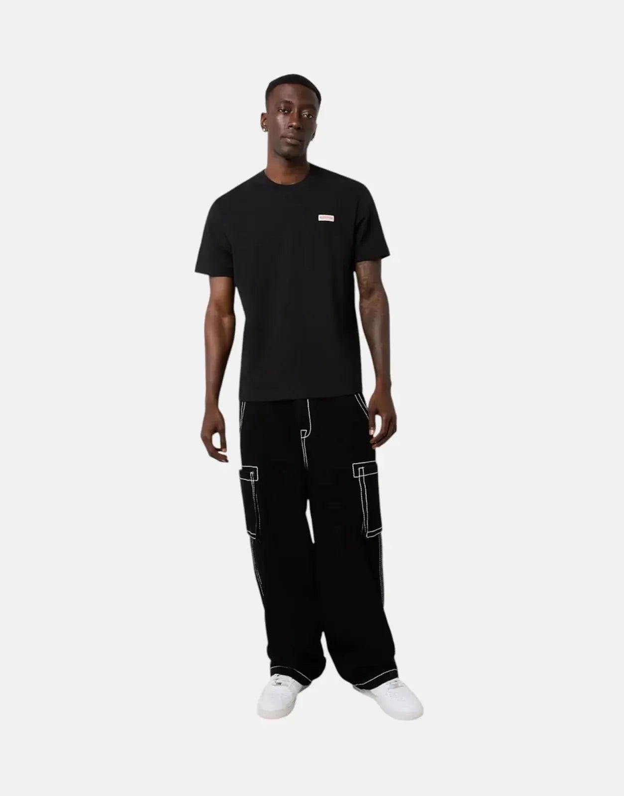 True Religion OG Label Black T-Shirt - Subwear