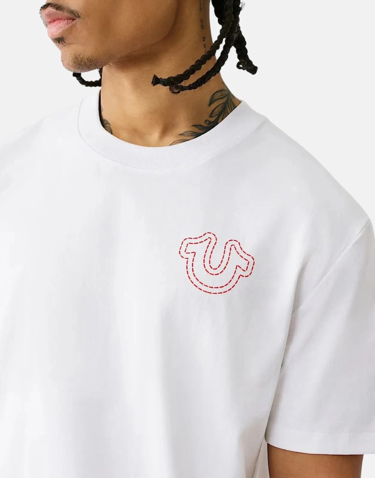 True Religion Puff Stitch T-Shirt - Subwear