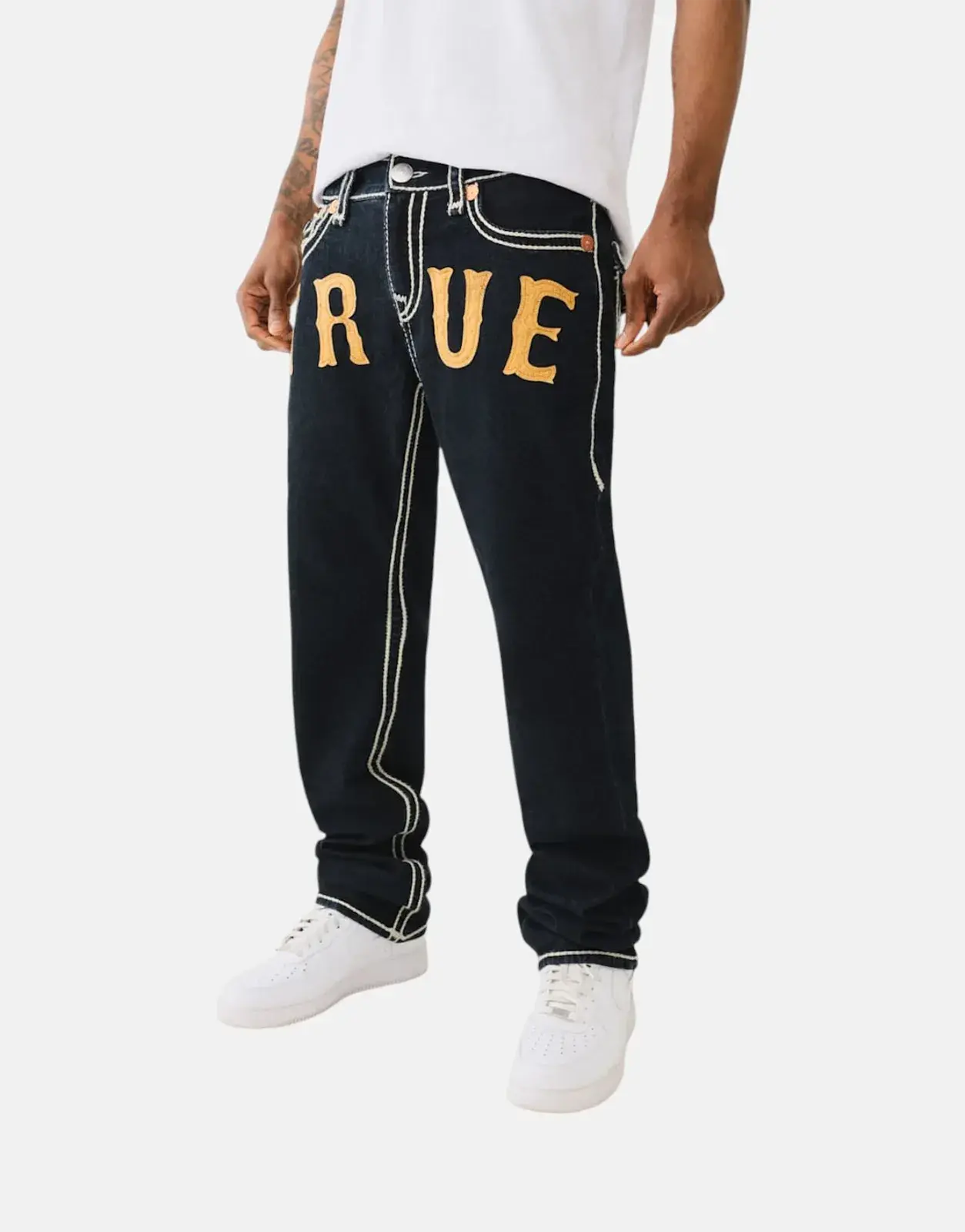 True Religion Ricky Rope Stitch Jeans - Subwear