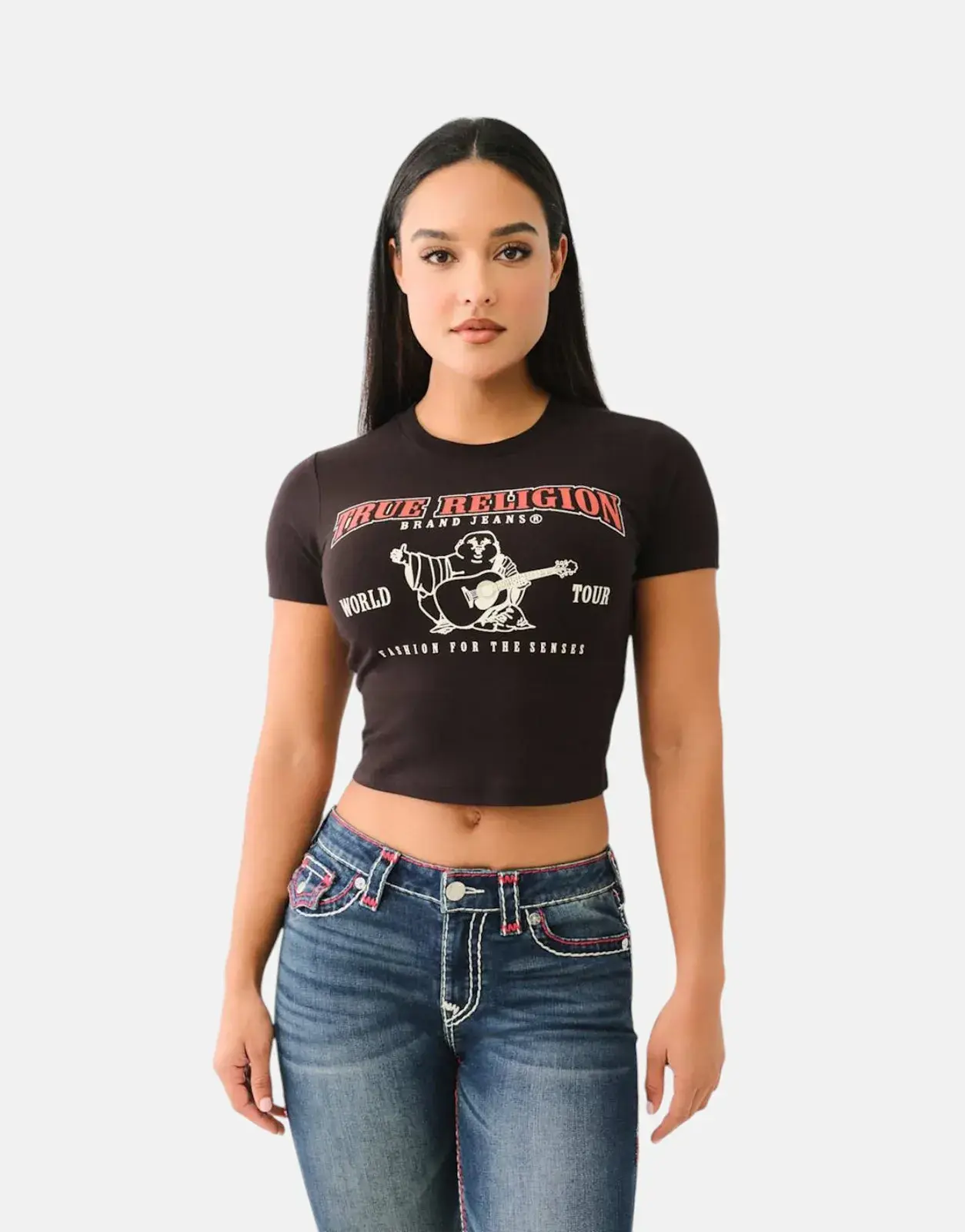 True Religion SRS Baby Black T-Shirt - Subwear