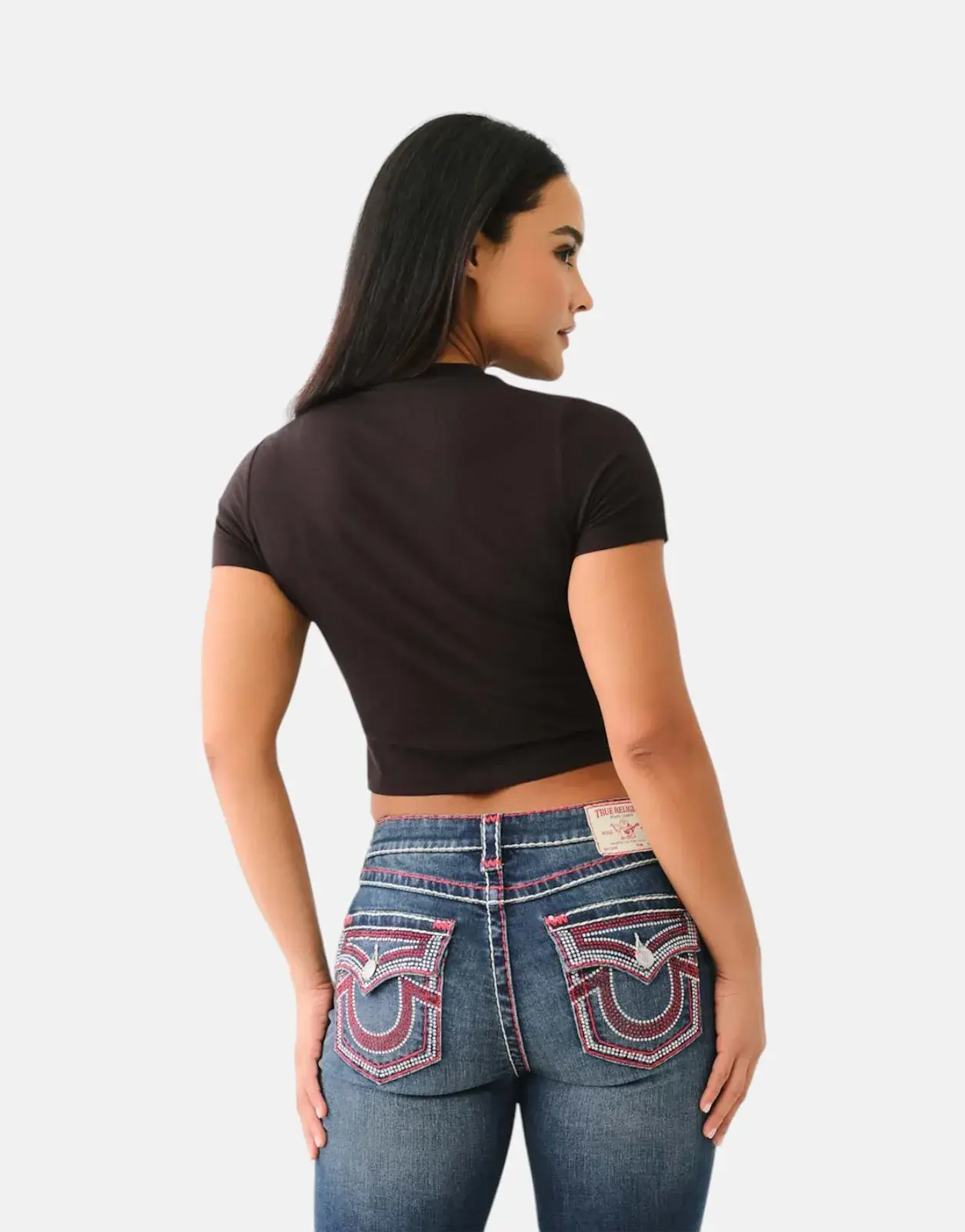 True Religion SRS Baby Black T-Shirt - Subwear