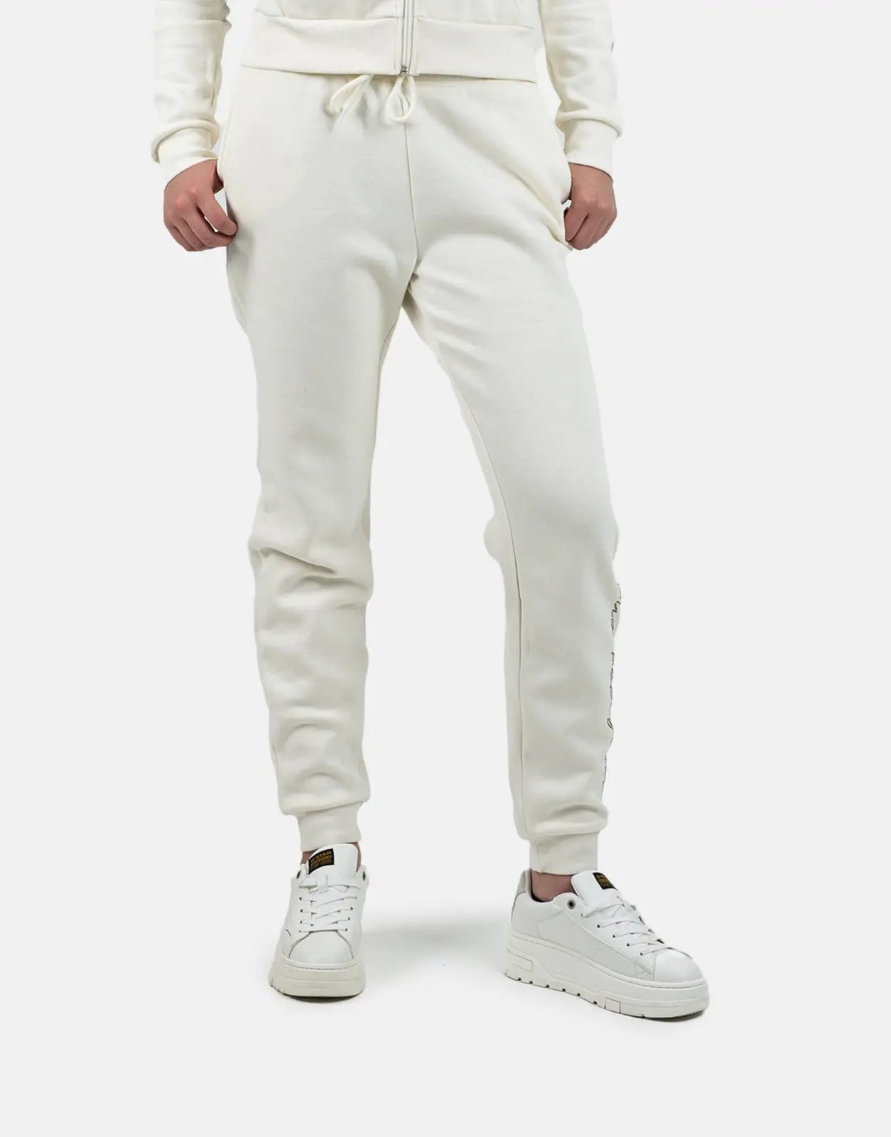 True Religion Script TR Off White Sweatpants - Subwear