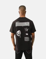 True Religion TR Space Jet Black T-Shirt - Subwear