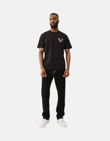 True Religion TR Space Jet Black T-Shirt - Subwear
