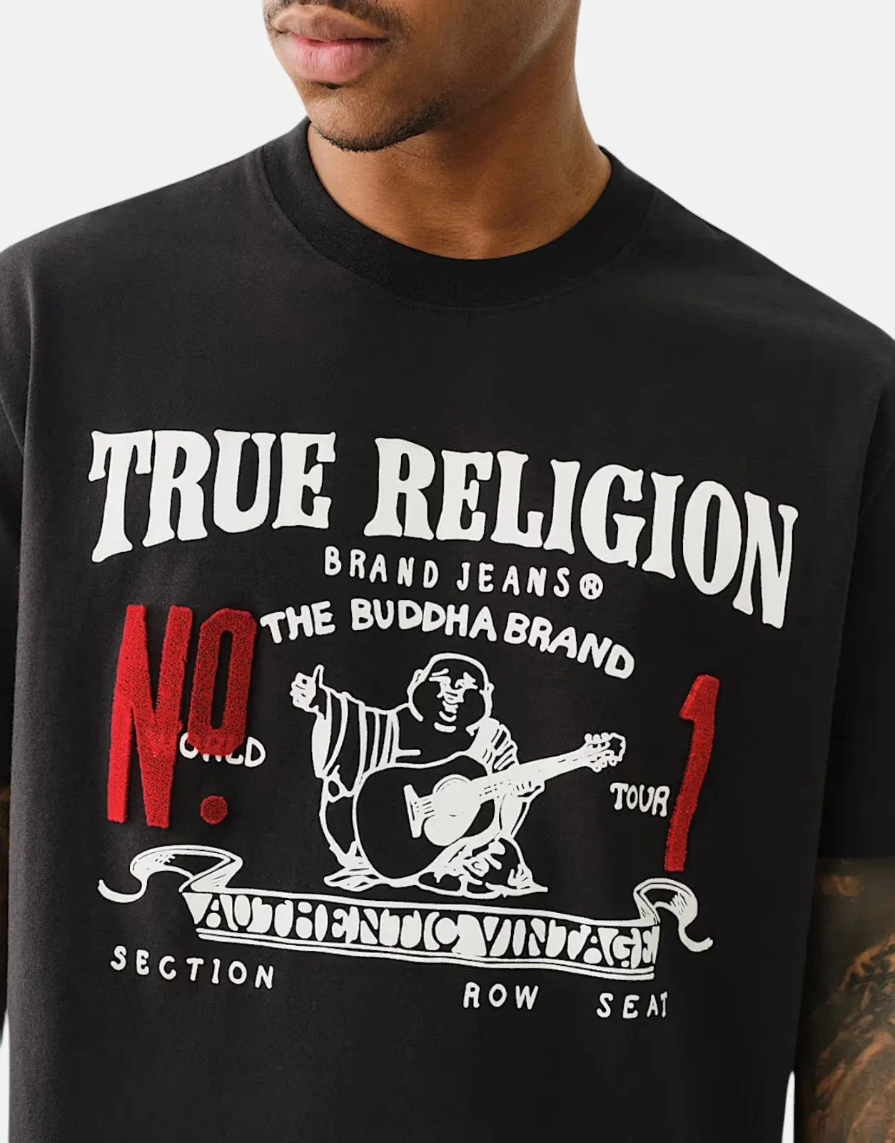 True Religion True Vintage No1 T-Shirt - Subwear