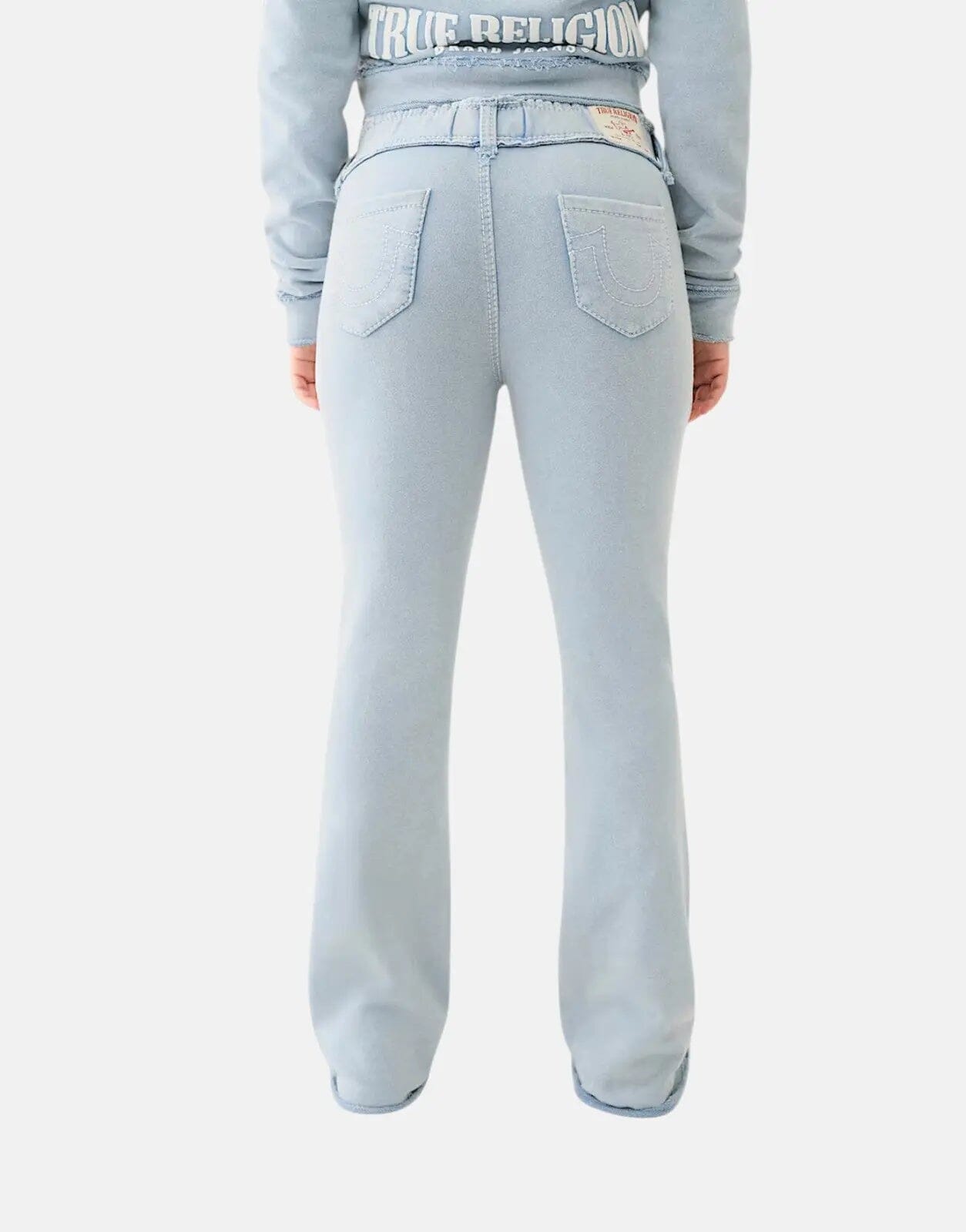 True Religion WSH Raw Edge Big Sweatpants - Subwear