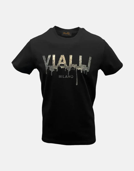 Vialli Kluli Black T-Shirt Subwear