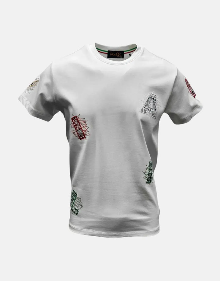 Vialli Kontain White T-Shirt - Subwear