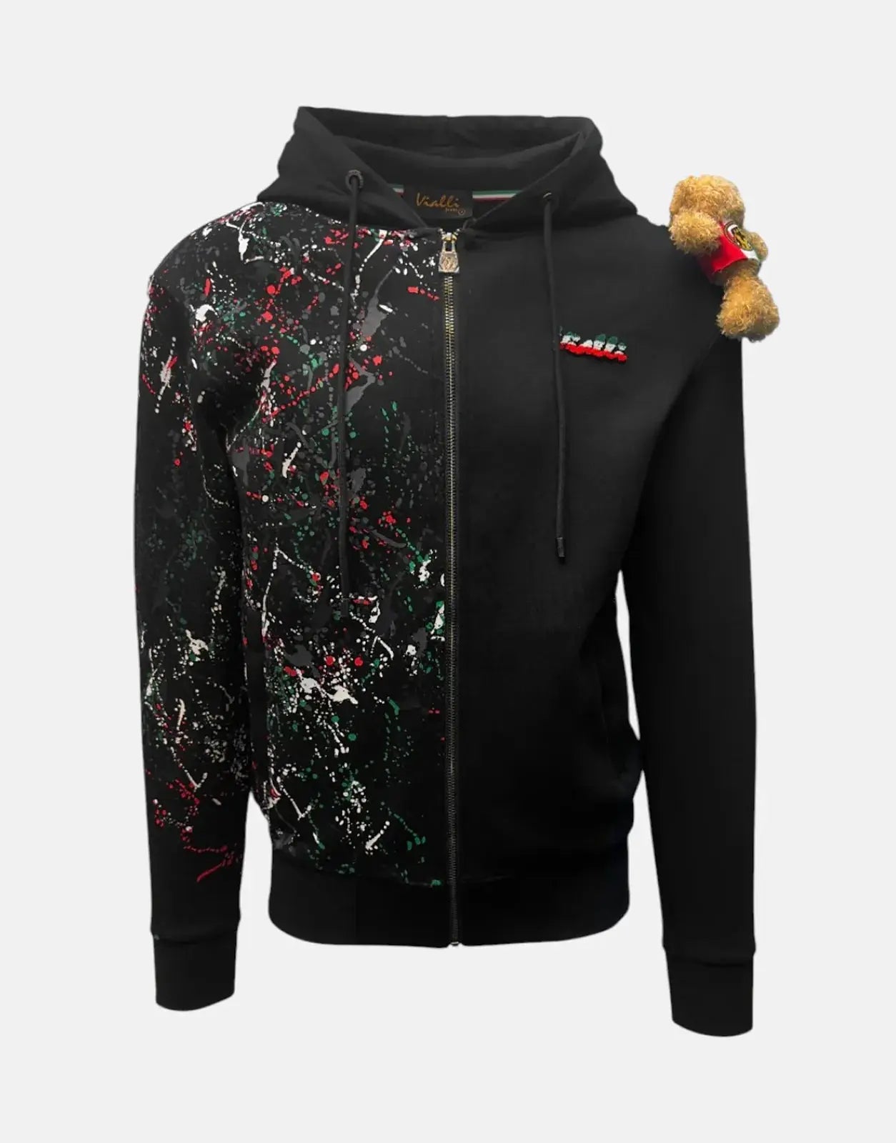 Vialli Krazyt Hoodie Black - Subwear