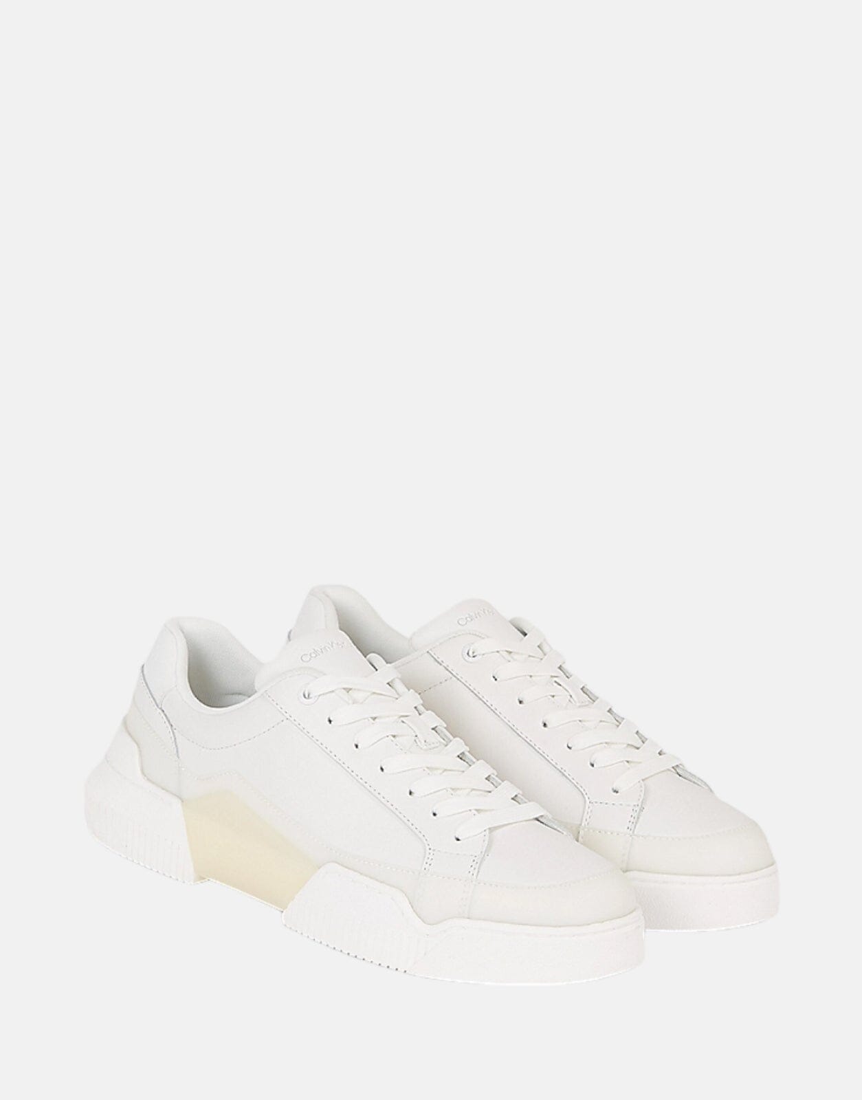 Calvin Klein Chunky Cupsole 2.0 White Sneakers - Subwear