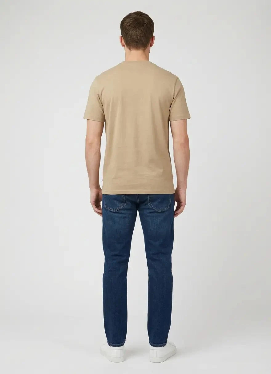 Ben Sherman 3 Ball 260G Cornstalk T-Shirt - Subwear