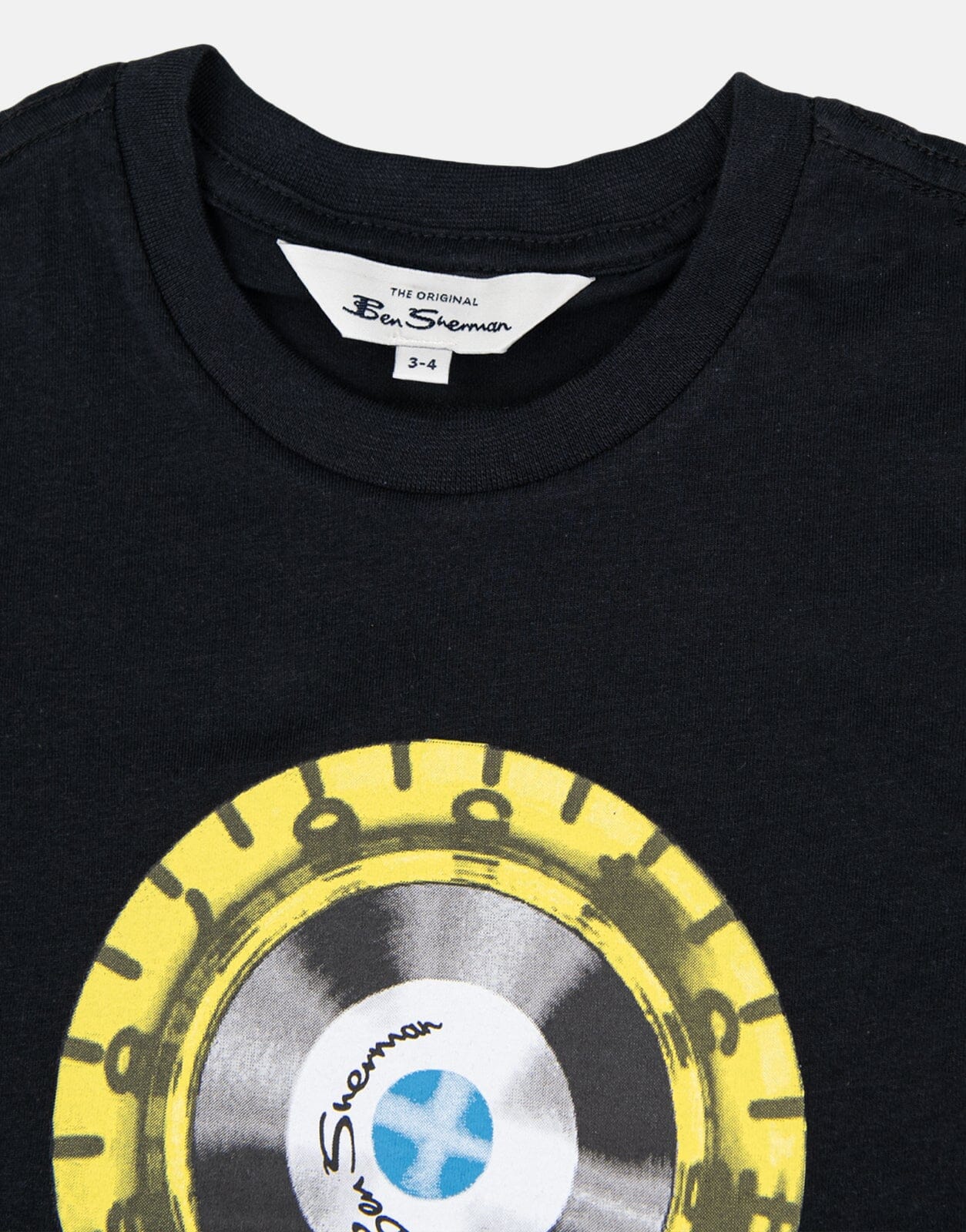 Ben Sherman Black Turn It Up T-Shirt - Subwear