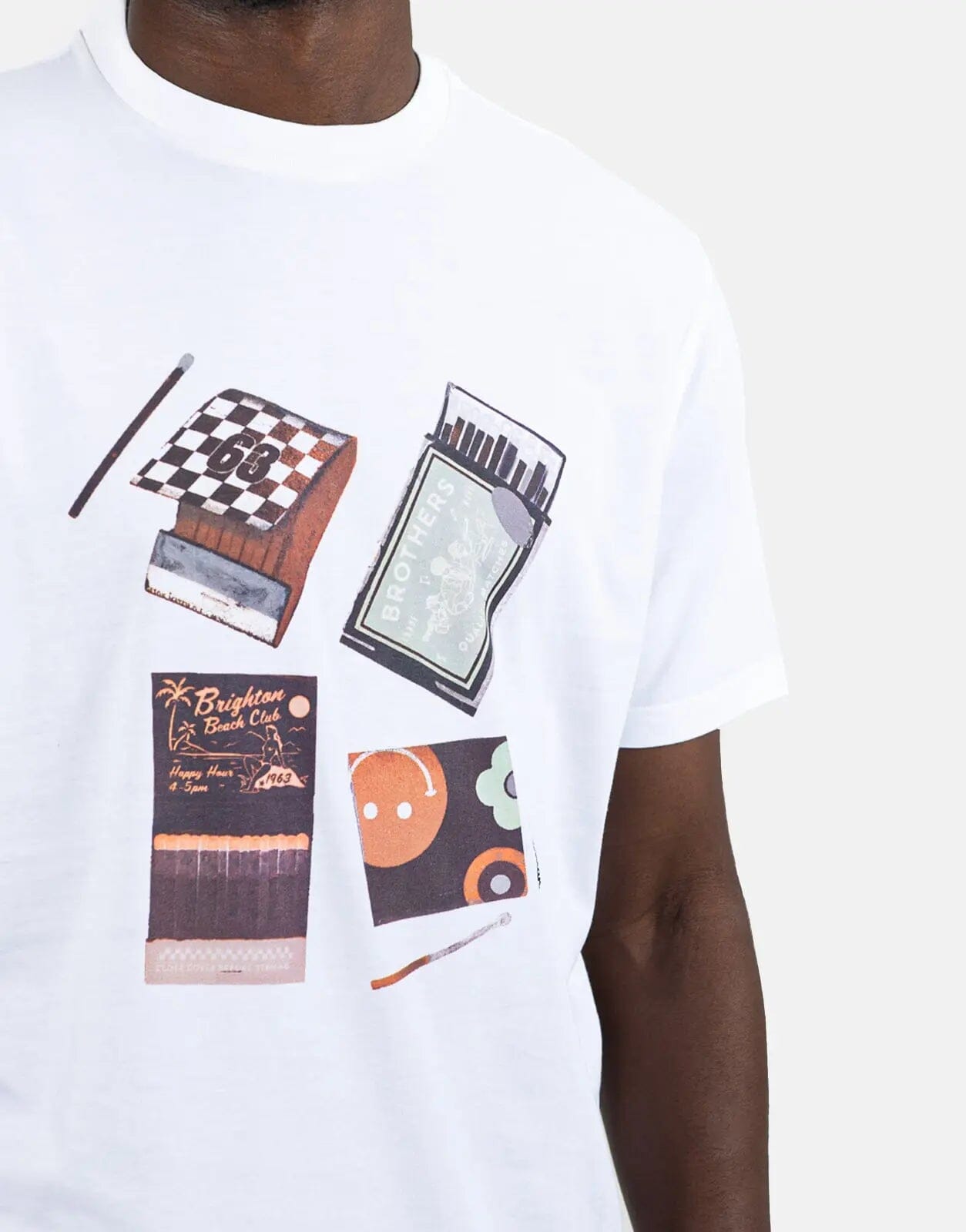 Ben Sherman Match Box White T-Shirt - Subwear