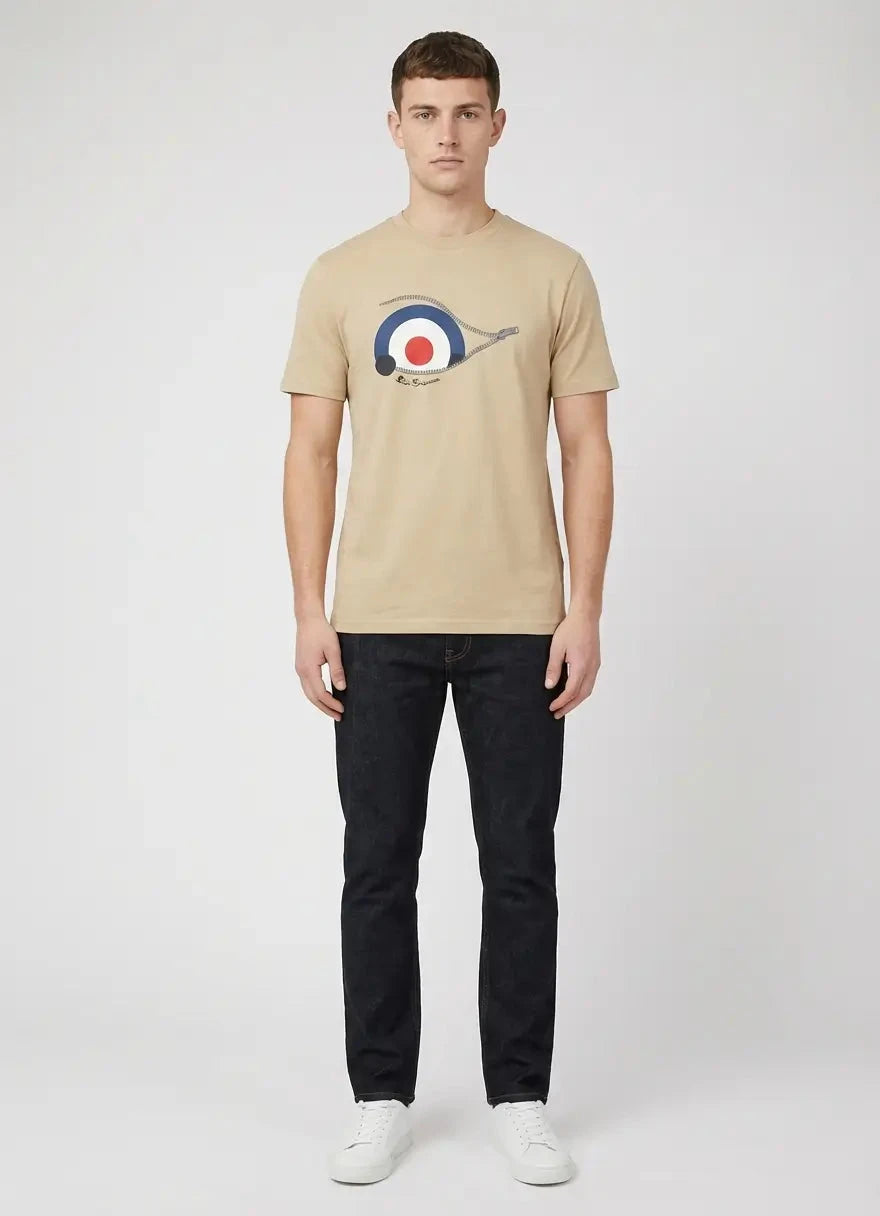 Ben Sherman Sneaky Target Cornstalk T-Shirt - Subwear