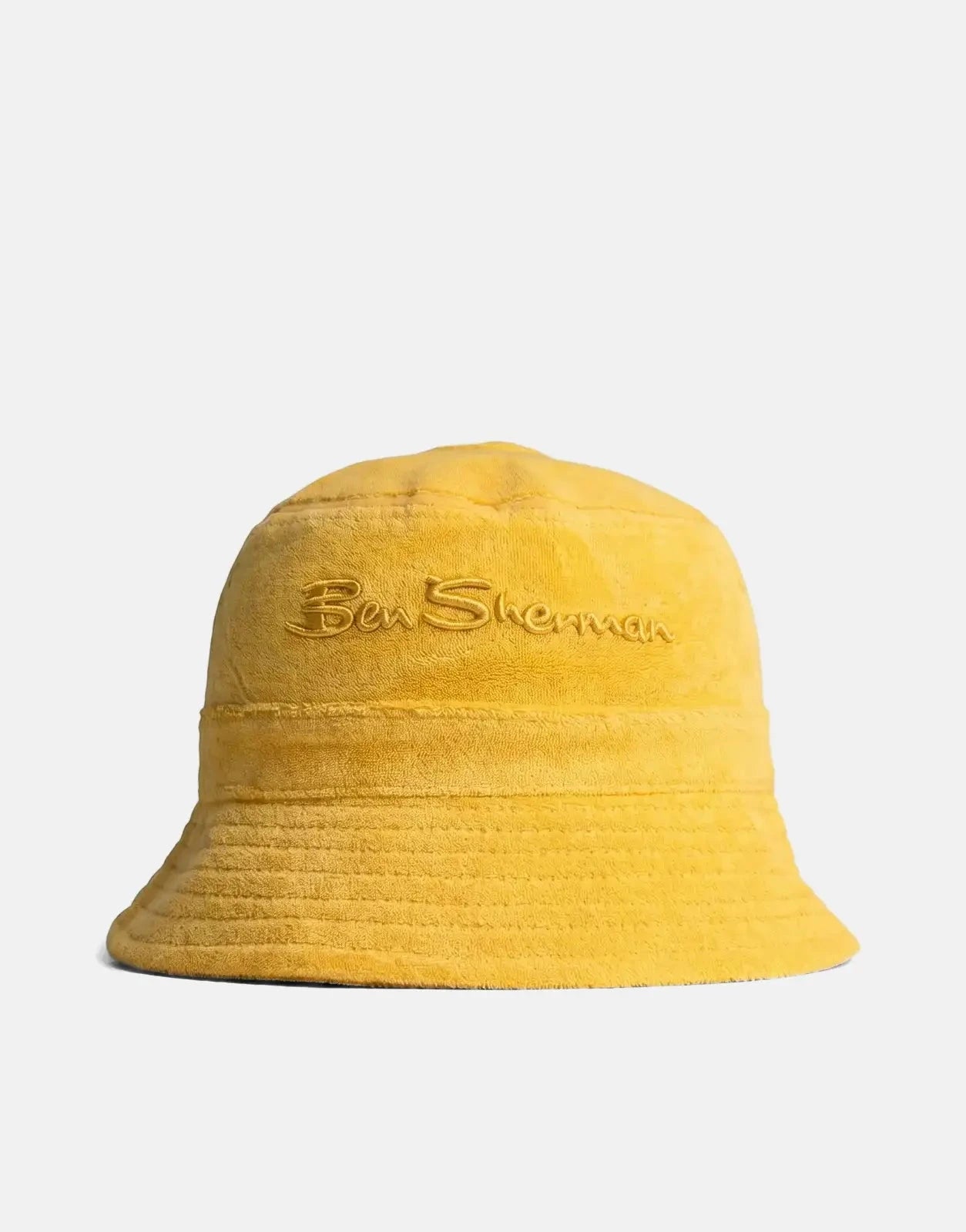 Ben Sherman Target Towelling Yellow Bucket Hat - Subwear