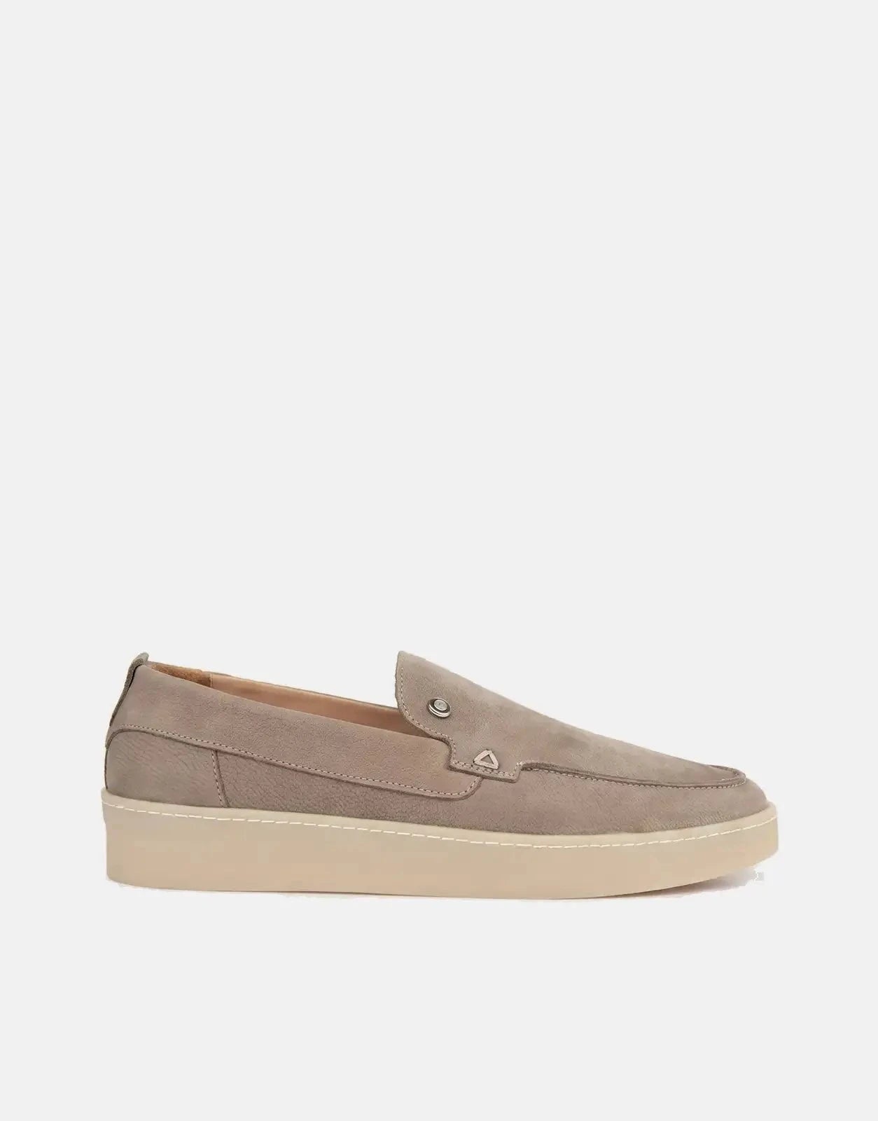 Ben Sherman William Leather Taupe Slip On Shoe - Subwear