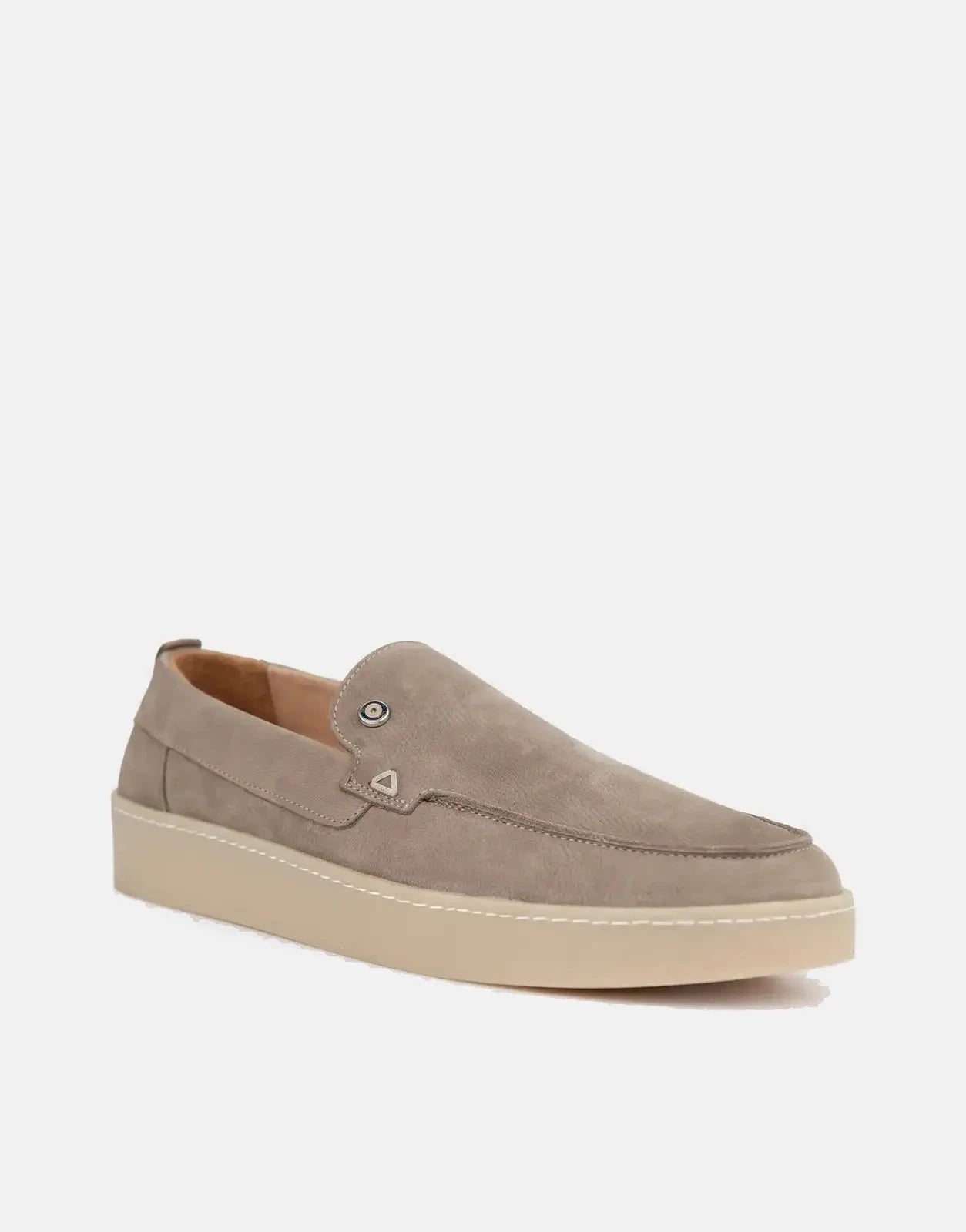 Ben Sherman William Leather Taupe Slip On Shoe - Subwear