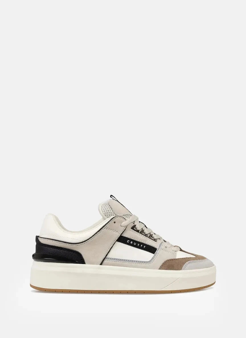 Cruyff Kickturn White/Cream Sneakers - Subwear