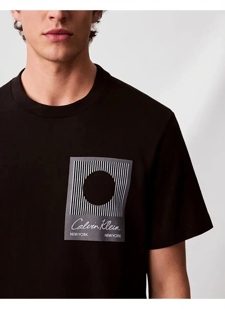 Calvin Klein 20s Matches Graphic Black T-Shirt - Subwear