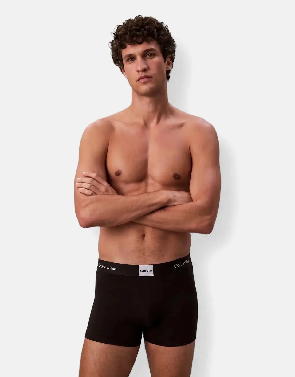 Calvin Klein 3PK Trunk Underwear Blk WB - Subwear