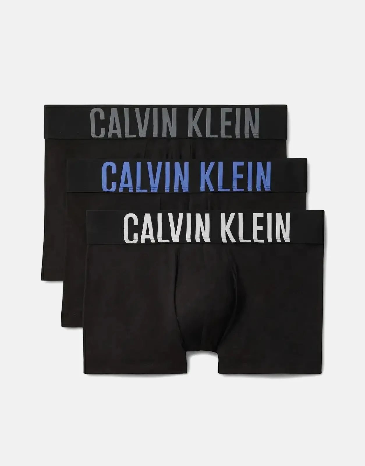 Calvin Klein 3PK Trunk Underwear Blk Multi - Subwear